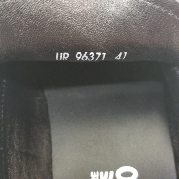 Salvatore Ferragamo 41 Black Leather Loafers Florence Italy Drivers Gancini Orna - Picture 6 of 10